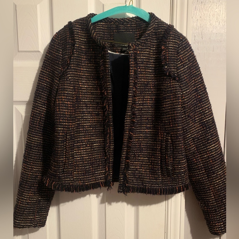 Banana republic tweed vest